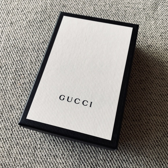 - NEW Gucci Black Eagle Card Holder AX5 - Picture 7 of 8